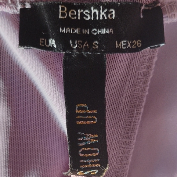 Bershka Lavender Bustier Top. Size Small. Great For Summer Nights. - Picture 2 of 6